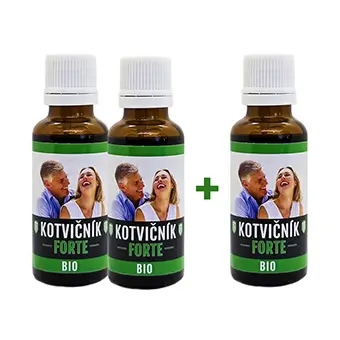 Kotvičník Forte 2+1 zdarma Kotvičník Forte 2+1 zdarma